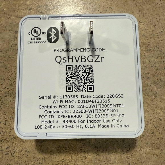 Schlage BR400 Sense Wi-Fi Adapter (2.4GHz WiFi Only) Schlage Sense - Tested - Picture 3 of 3